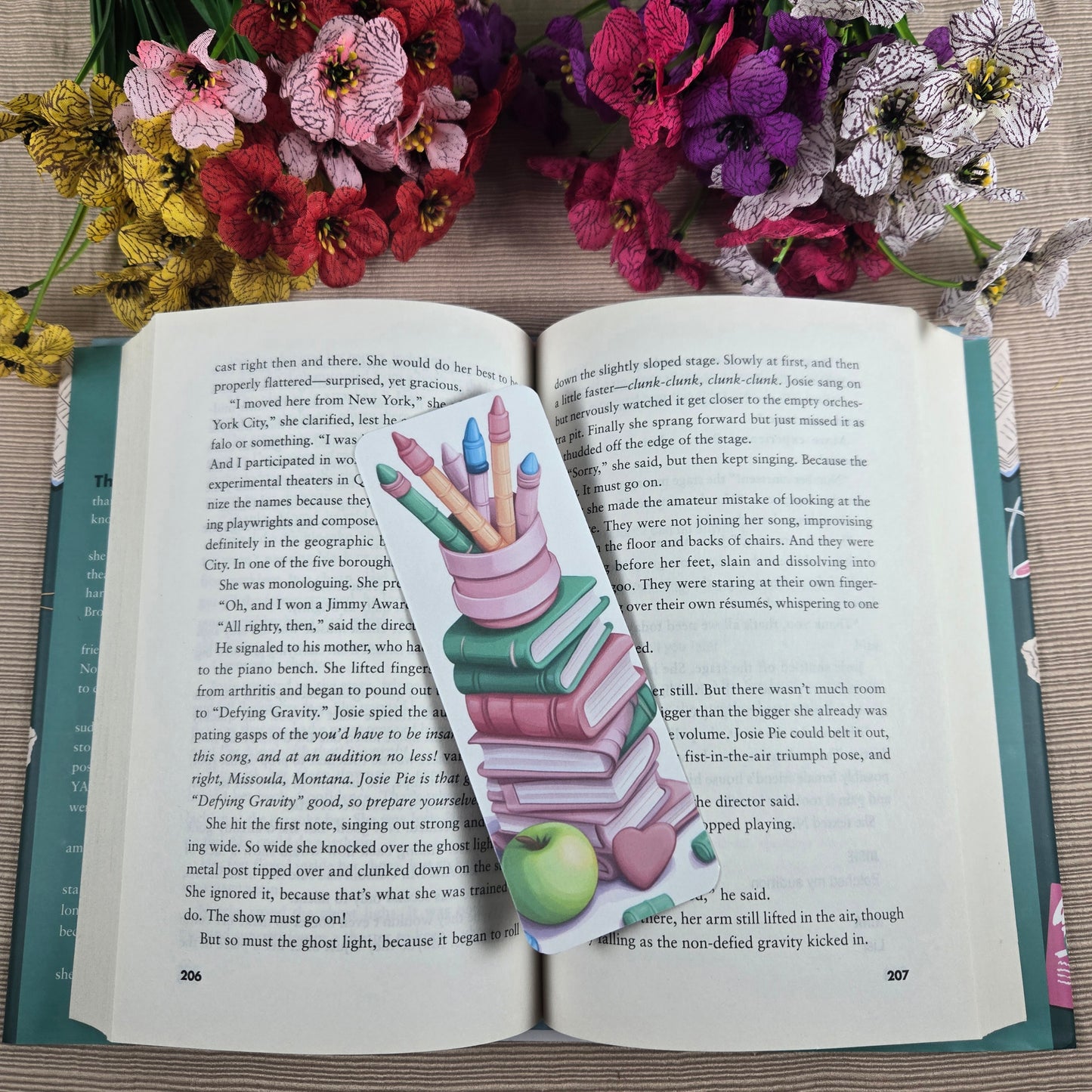 Cute School Teacher Bookmark