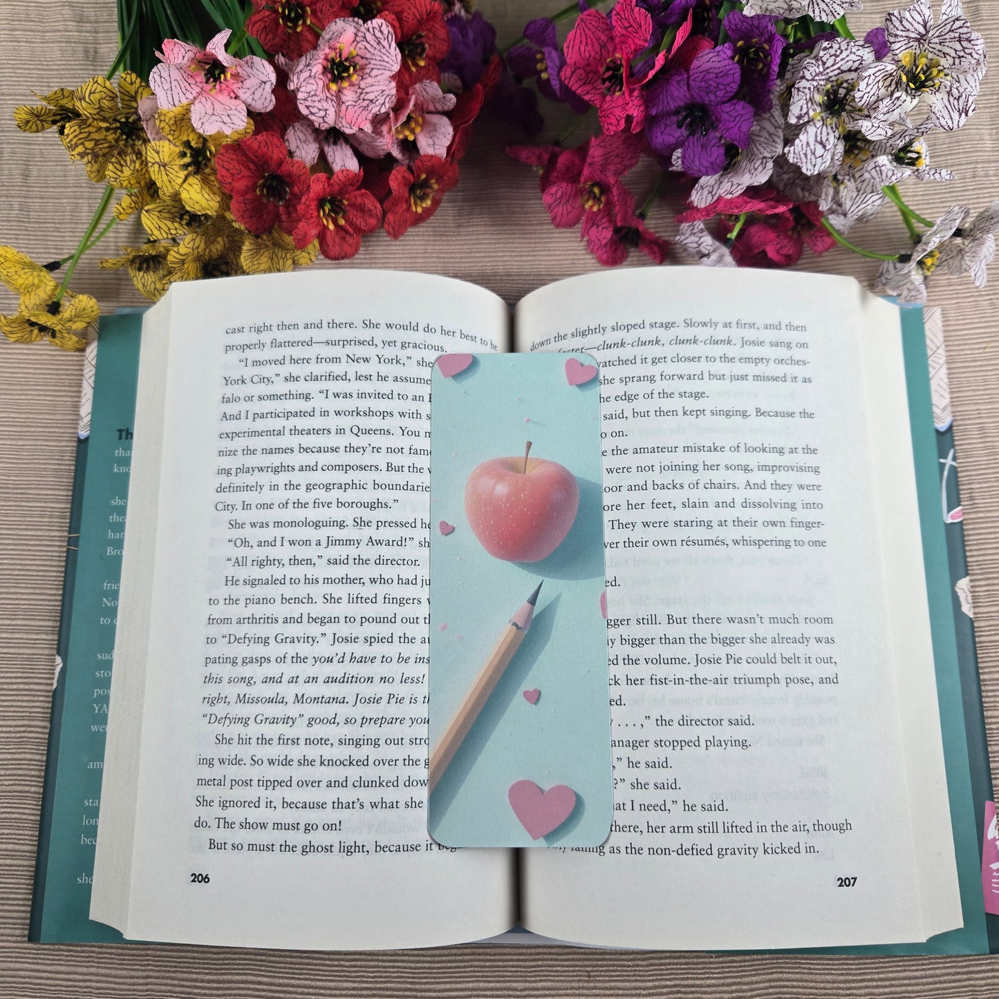 Cute School Teacher Bookmark