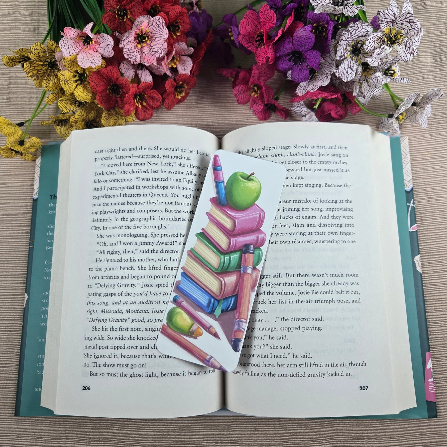 Cute School Teacher Bookmark