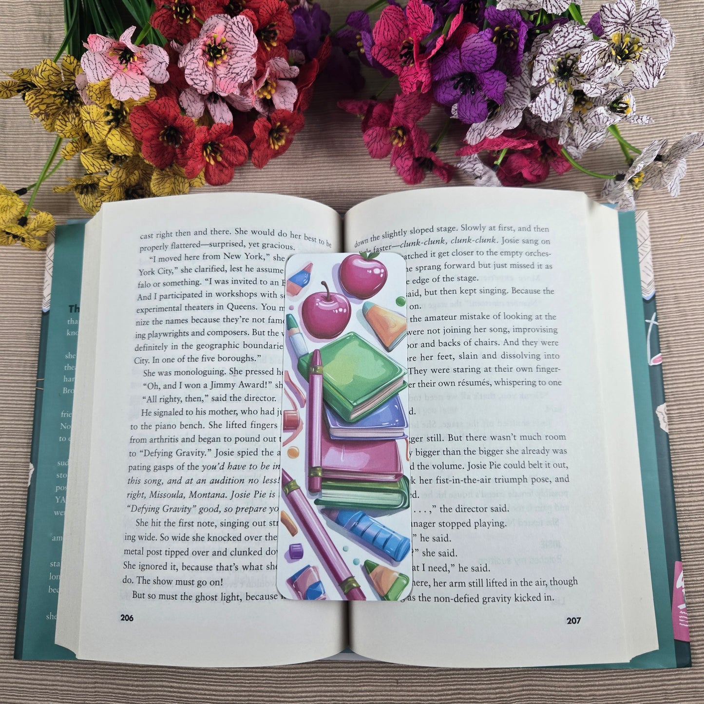 Cute School Teacher Bookmark