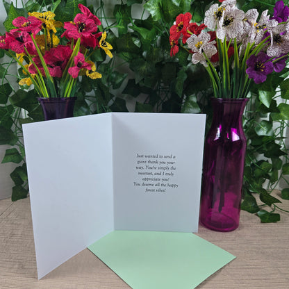 Forest Critters Thank You Card