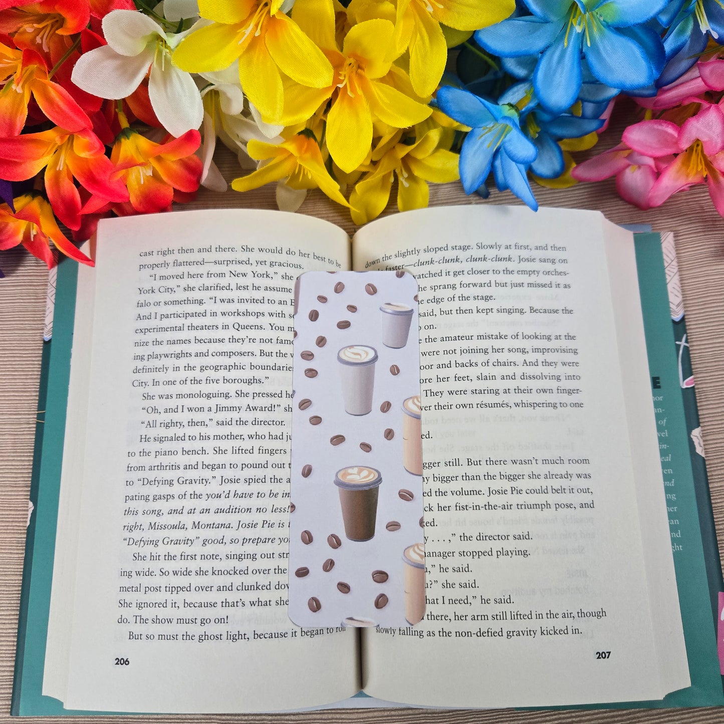 Coffee on the Go Travel Mug Bookmark