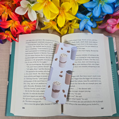 Coffee on the Go Travel Mug Bookmark