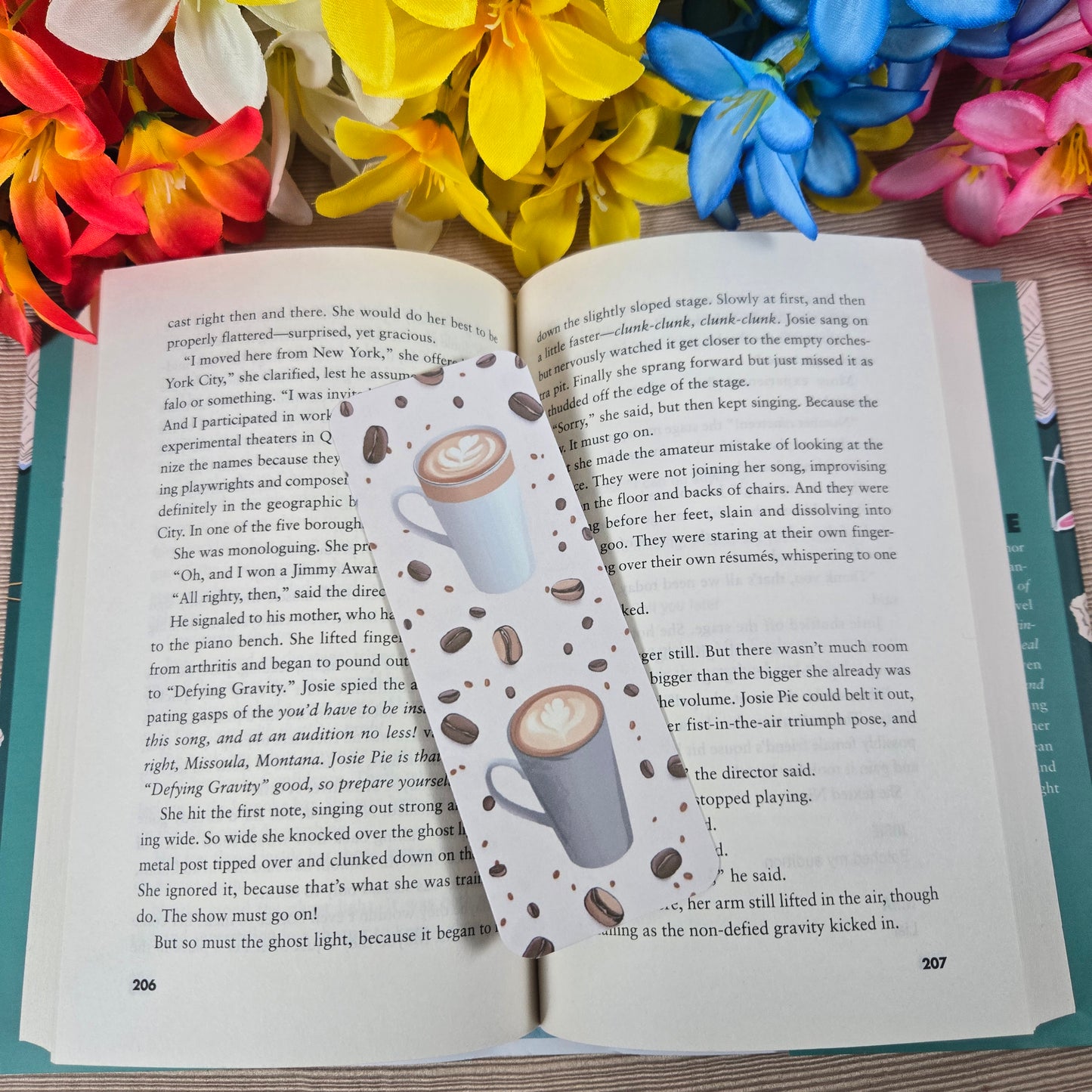 Coffee on the Go Travel Mug Bookmark