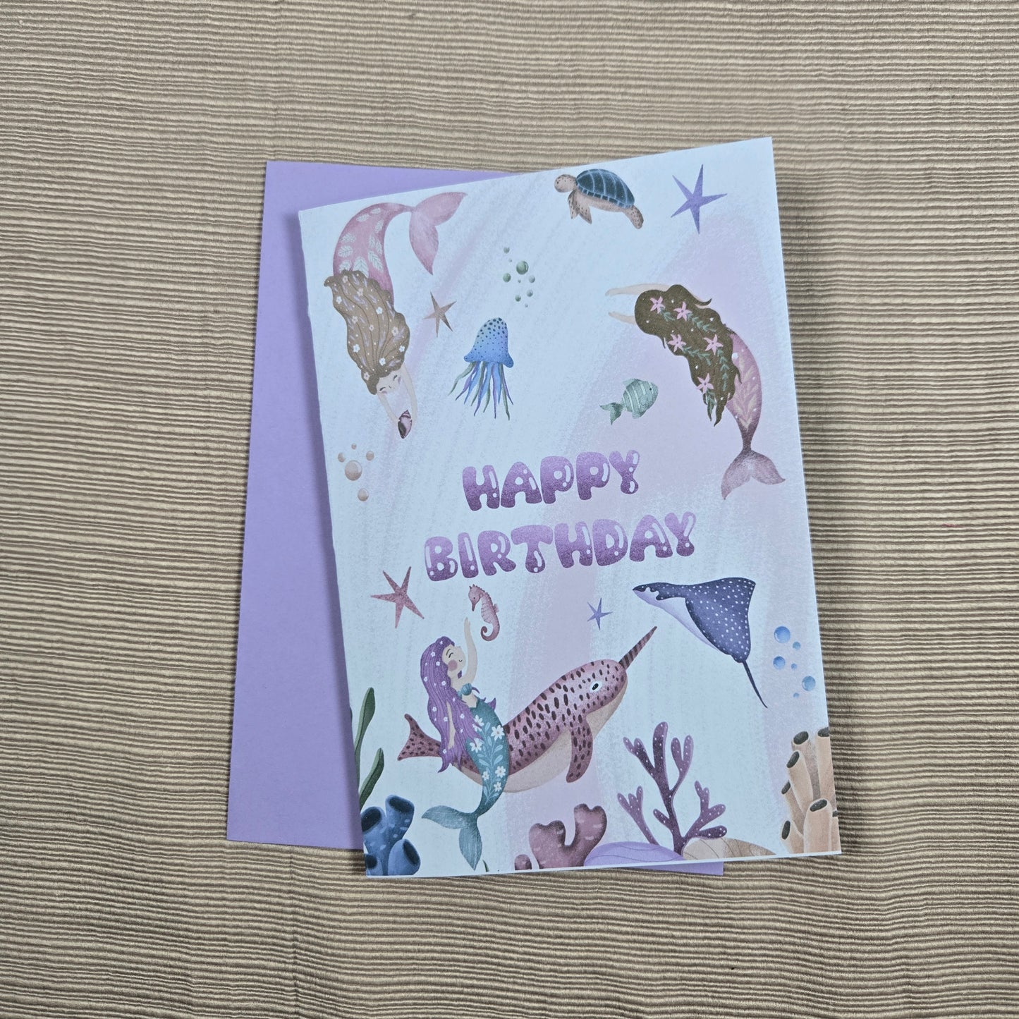 Under The Sea Birthday Card