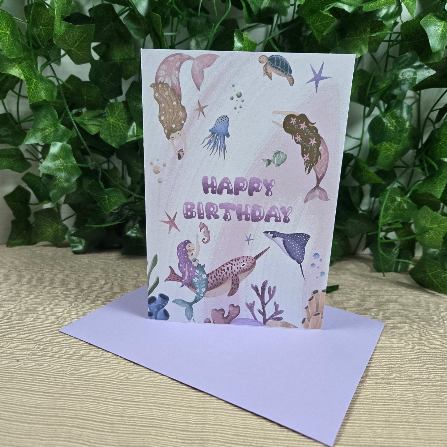 Under The Sea Birthday Card