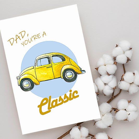Classic Dad Birthday Card