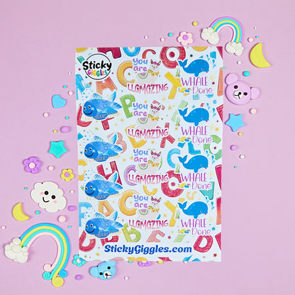 Teacher Classroom Sticker Sheets