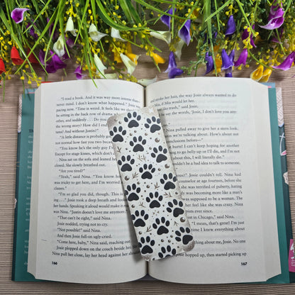 Paw Print Bookmark