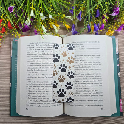 Paw Print Bookmark