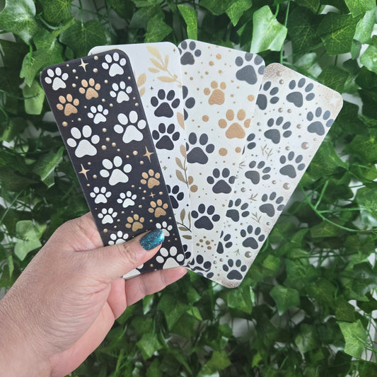 Paw Print Bookmark