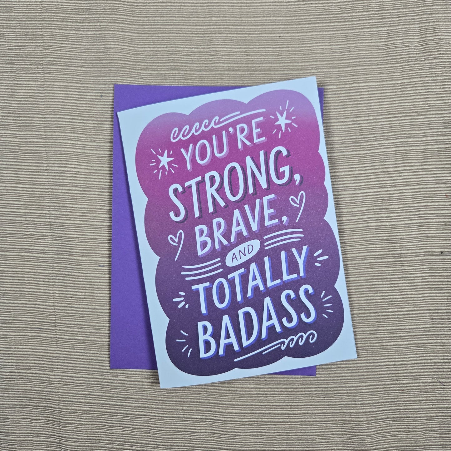You're Strong, Thinking of You Card