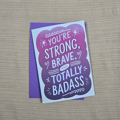 You're Strong, Thinking of You Card