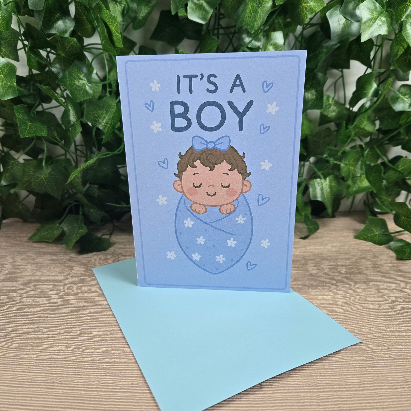 Cute New Baby Boy Card