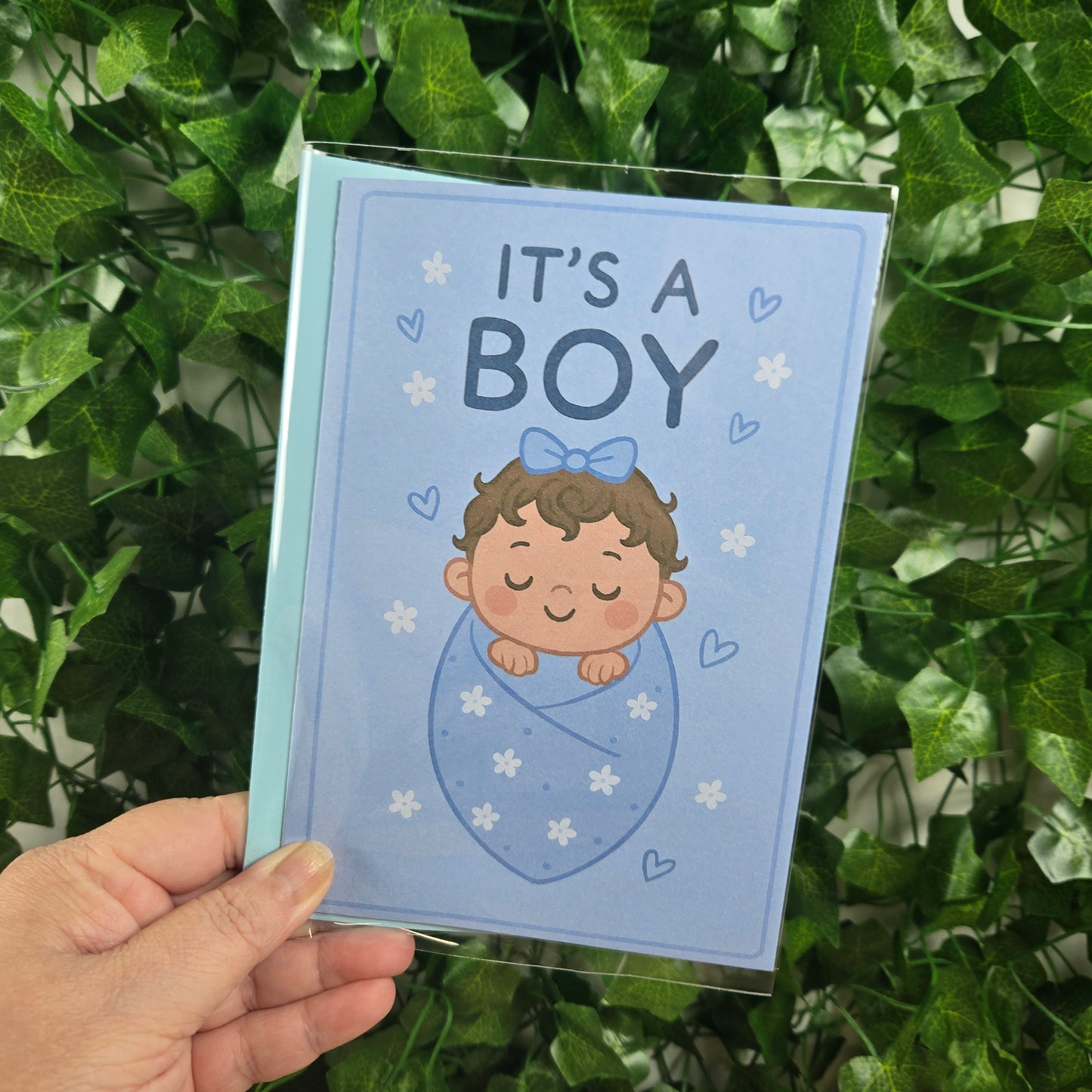 Cute New Baby Boy Card