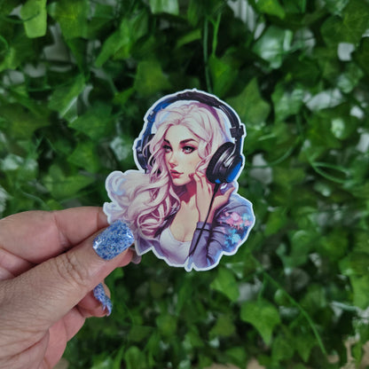 Gamer Girl Sticker