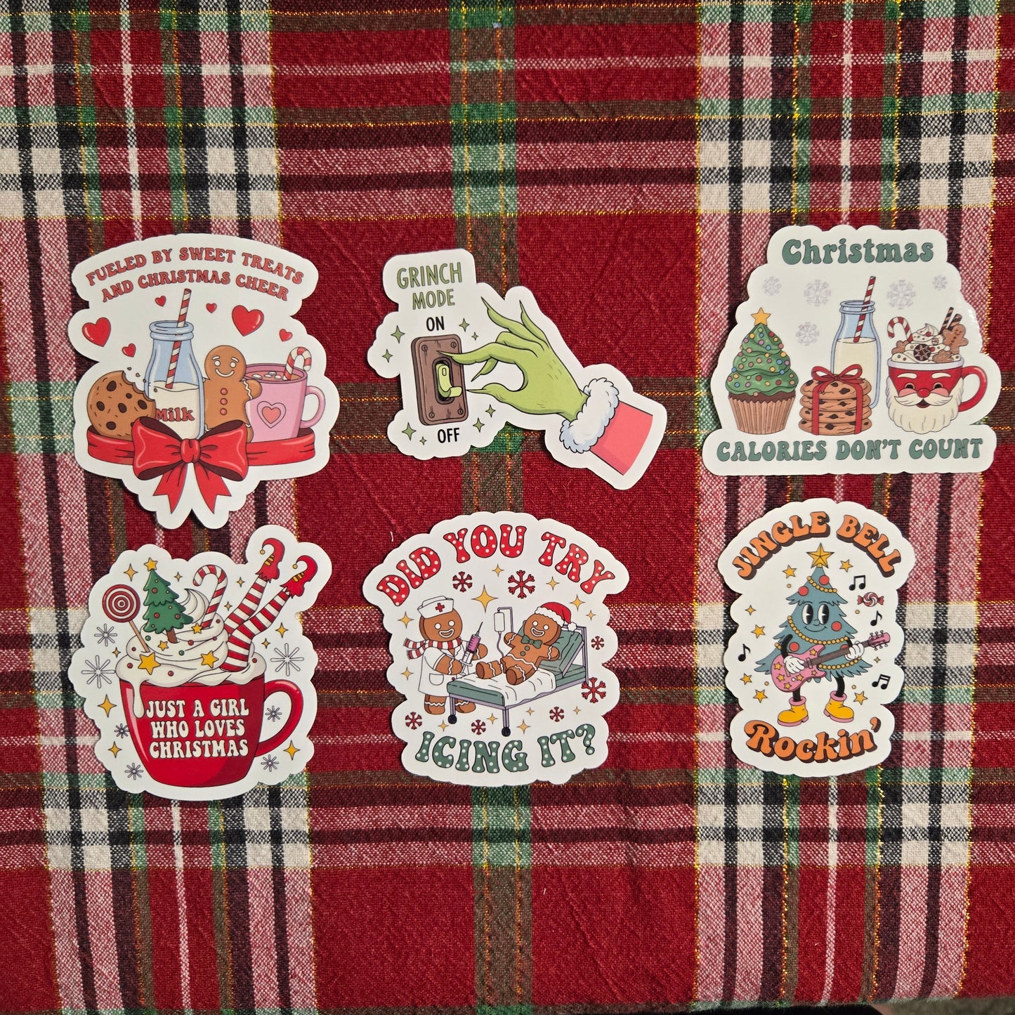 Christmas Quote Stickers