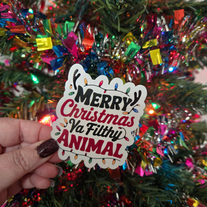 Famous Christmas Movie Quote Stickers