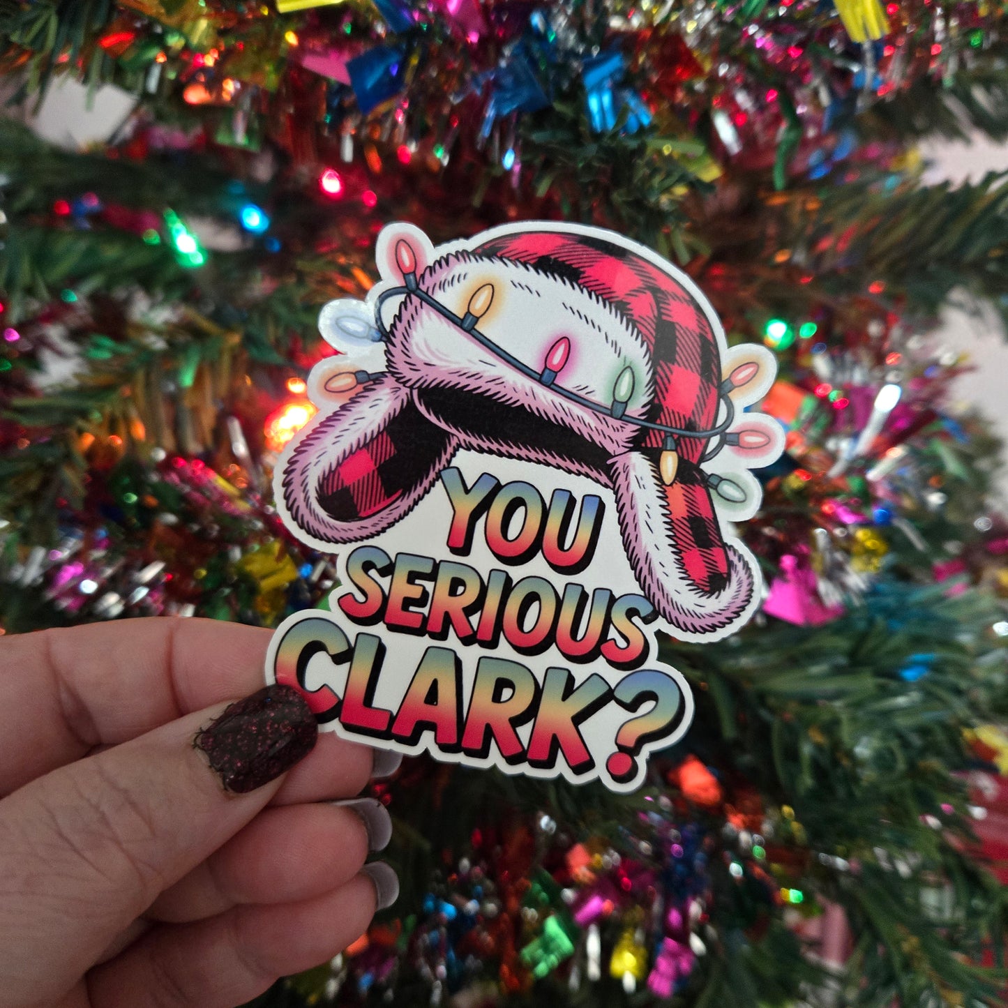 Famous Christmas Movie Quote Stickers