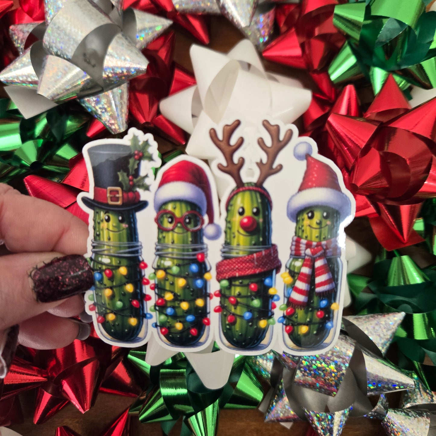 Cheeky Christmas Stickers