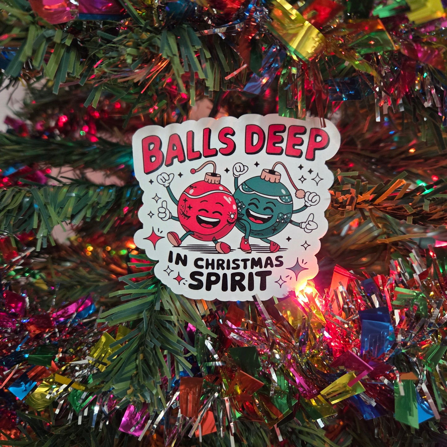 Cheeky Christmas Stickers