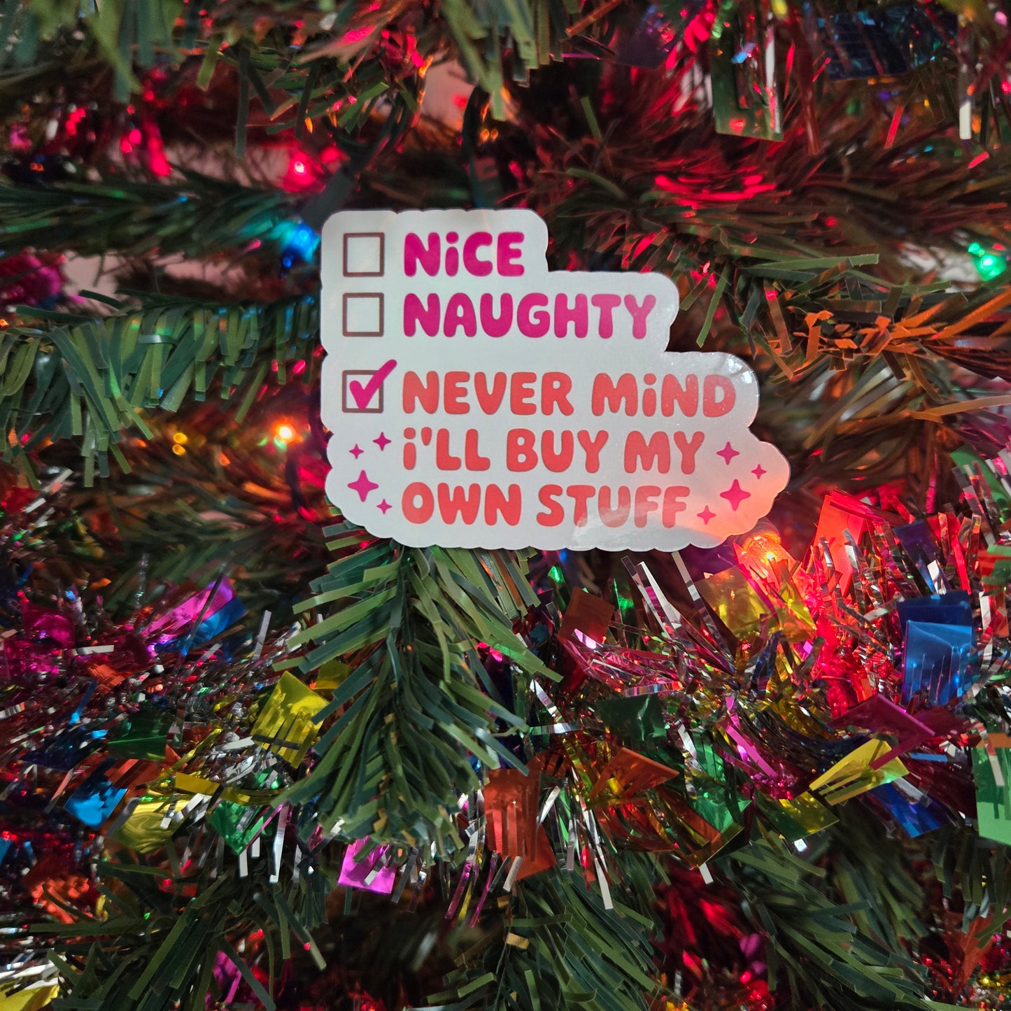 Cheeky Christmas Stickers