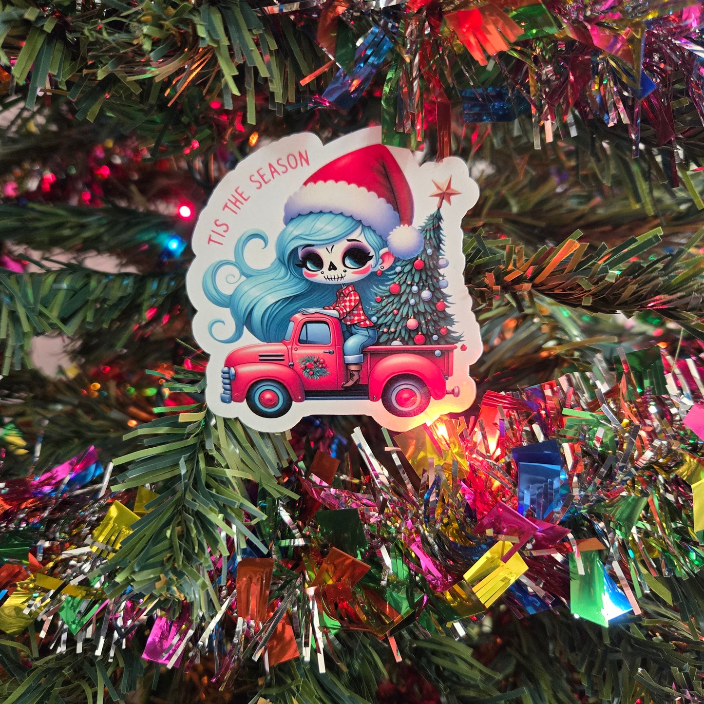 Christmas Spooky Stickers