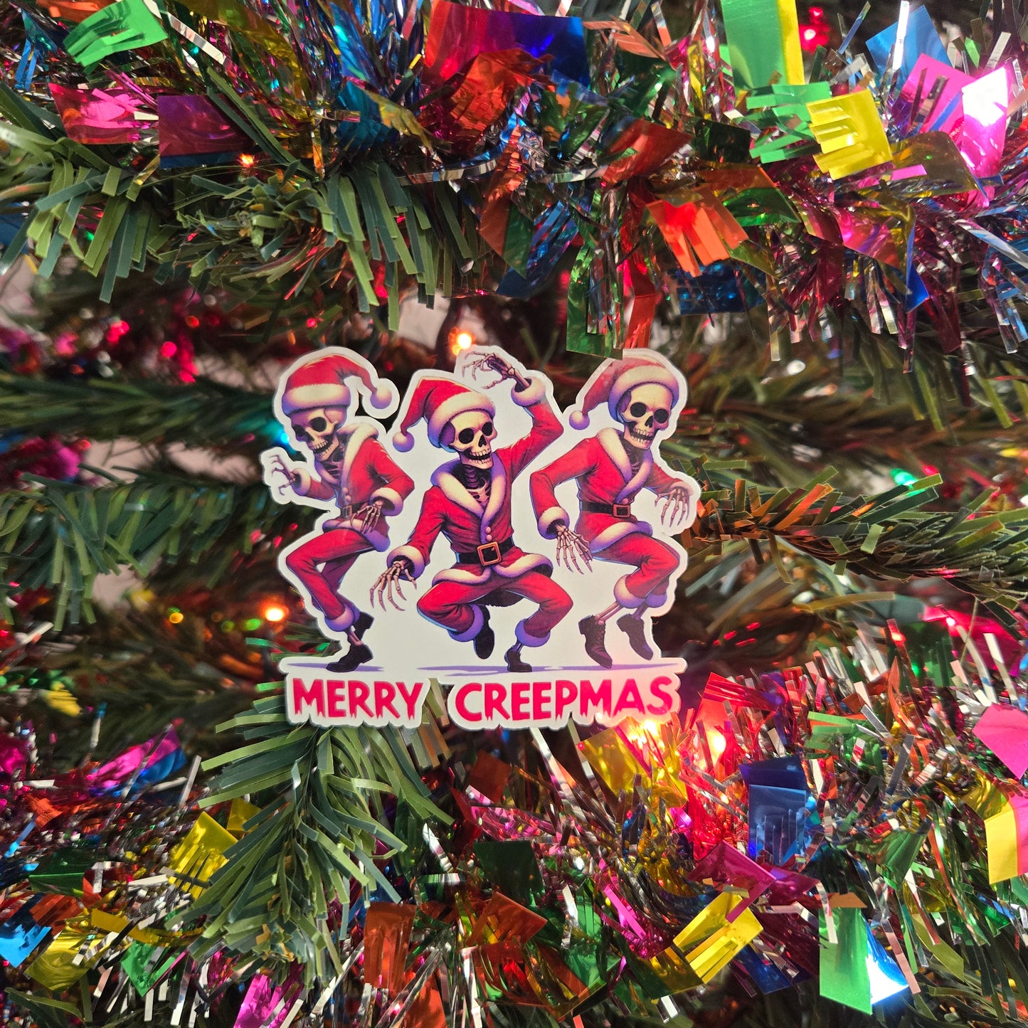 Christmas Spooky Stickers