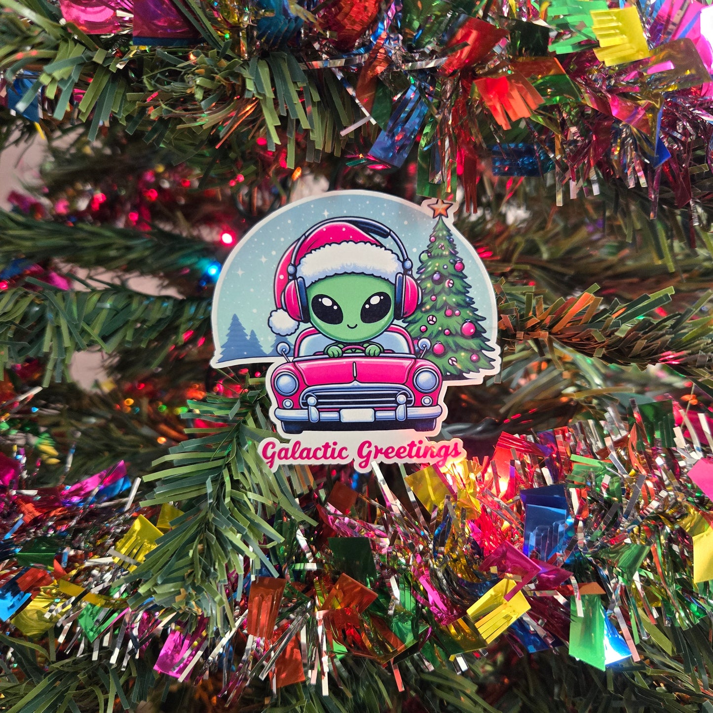 Christmas Spooky Stickers