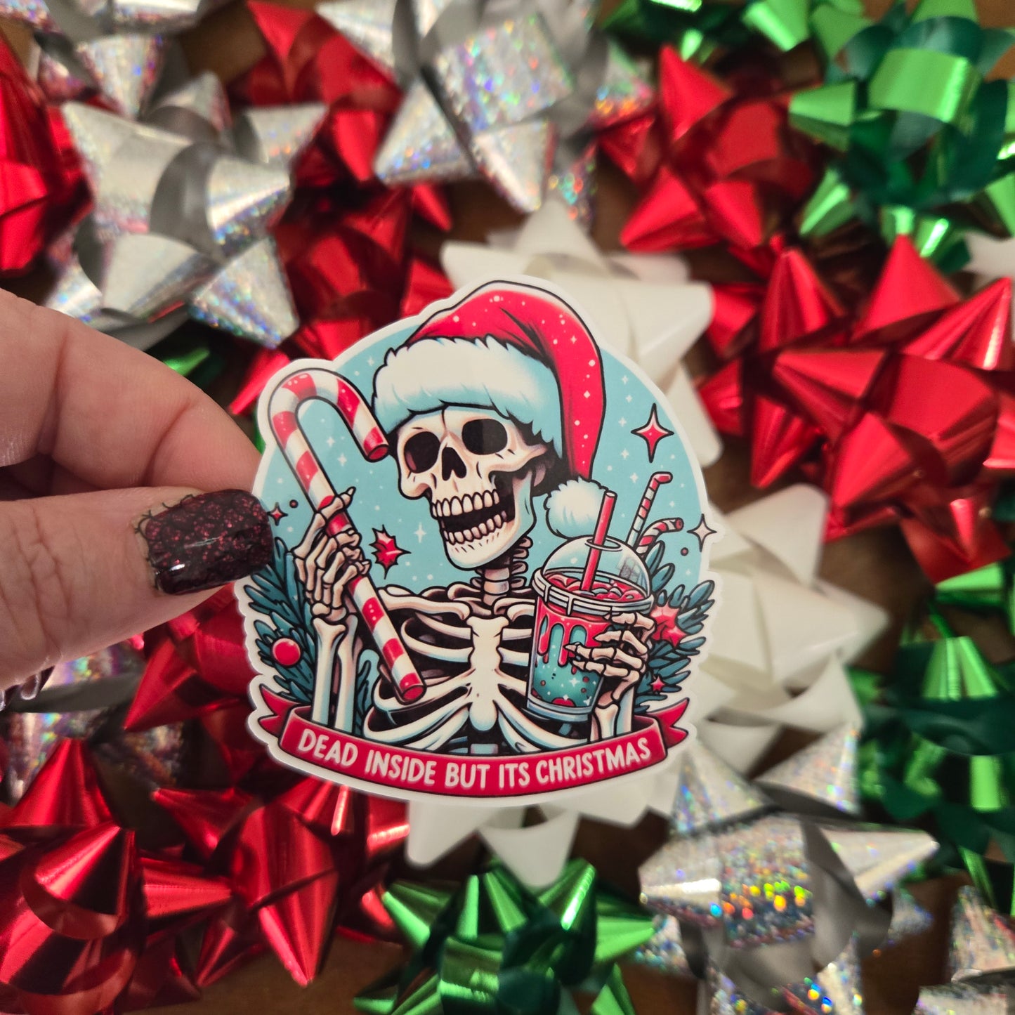 Christmas Spooky Stickers