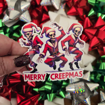 Christmas Spooky Stickers