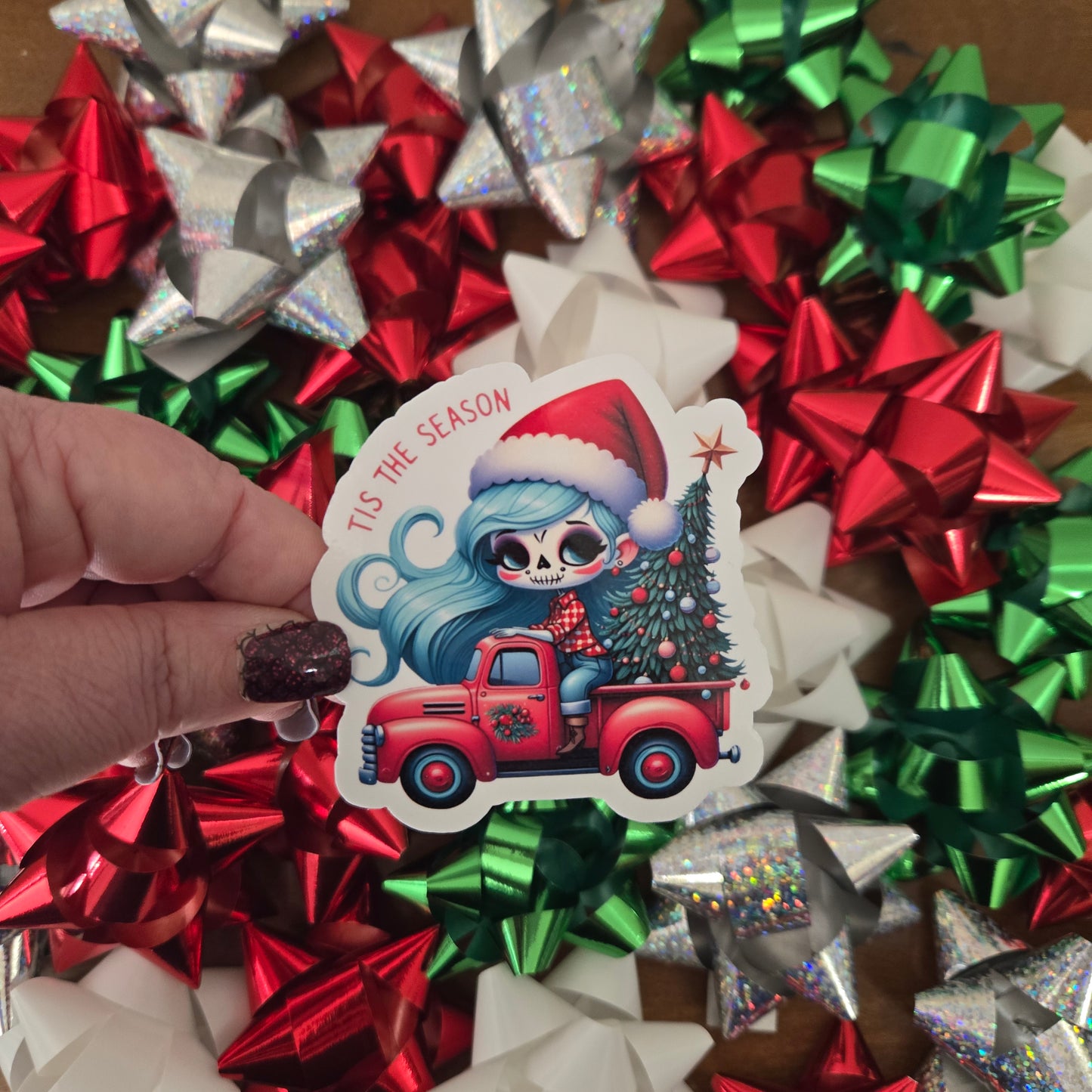 Christmas Spooky Stickers