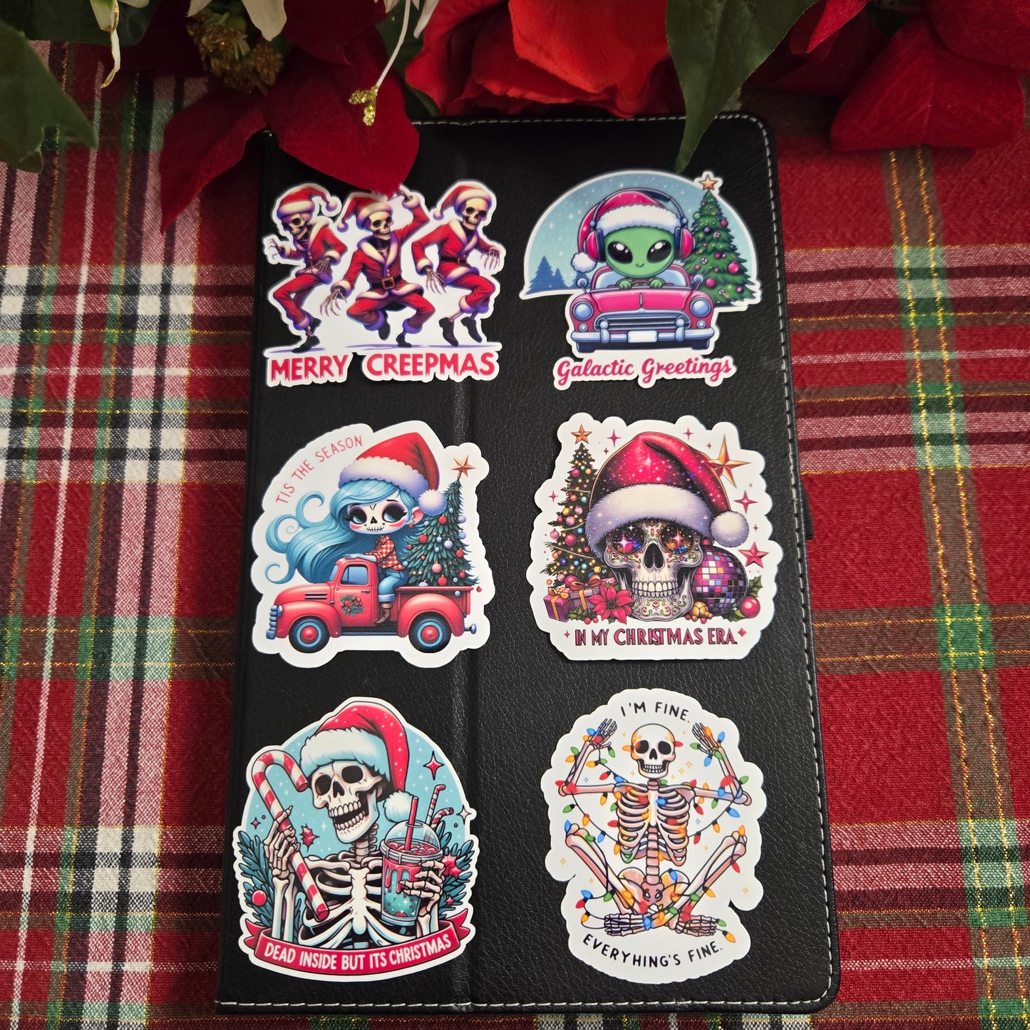 Christmas Spooky Stickers